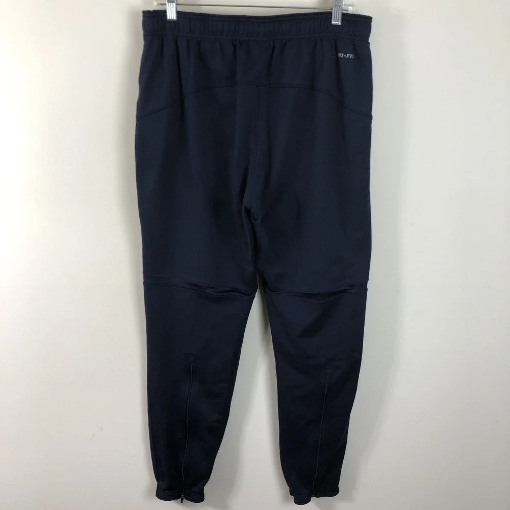 Nike NFL Equipment Dri-FIT Sweatpants Men's L Navy Blue Athletic Training Pants